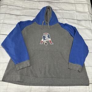 Fanatics New England Patriots Mens Size 5XLB Hoodie Sweatshirt Pullover